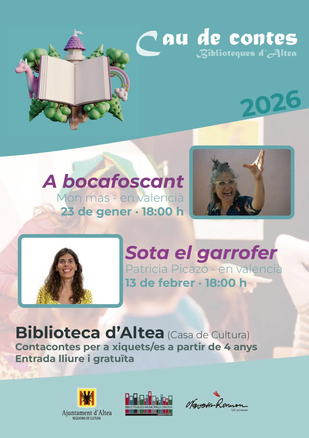 Cau de contes: “Sota del garrofer”(Patricia Pizaco)